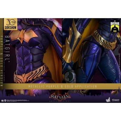 Batman Arkham Knight Figura Videogame Masterpiece 1/6 Batgirl (Purple and Gold Version) Exclusive 30 cm