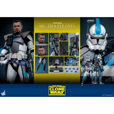 Star Wars: The Clone Wars Figura 1/6 Arc Trooper Fives 30 cm
