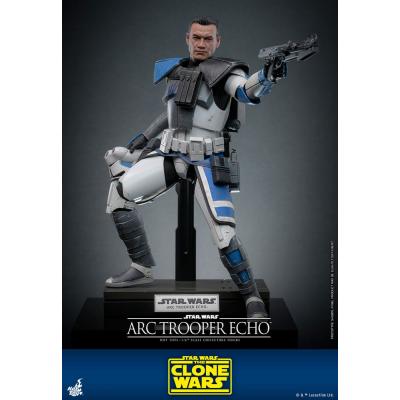 Star Wars:: The Clone Wars Figura 1/6 Arc Trooper Echo 30 cm