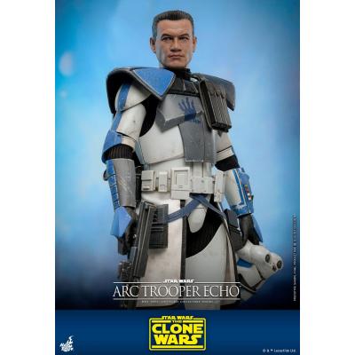 Star Wars:: The Clone Wars Figura 1/6 Arc Trooper Echo 30 cm