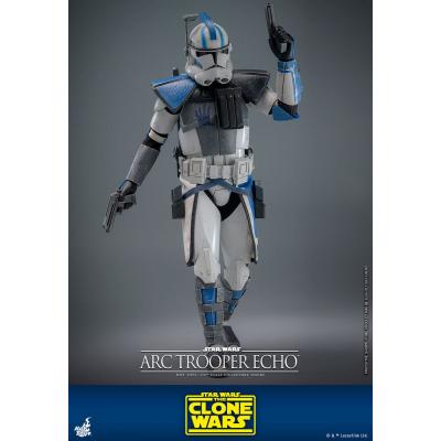 Star Wars:: The Clone Wars Figura 1/6 Arc Trooper Echo 30 cm