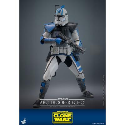 Star Wars:: The Clone Wars Figura 1/6 Arc Trooper Echo 30 cm