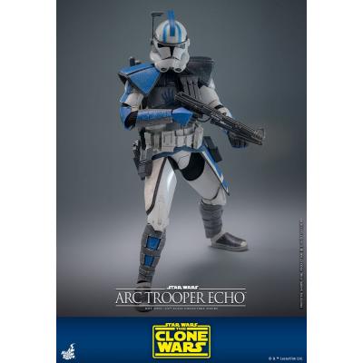 Star Wars:: The Clone Wars Figura 1/6 Arc Trooper Echo 30 cm