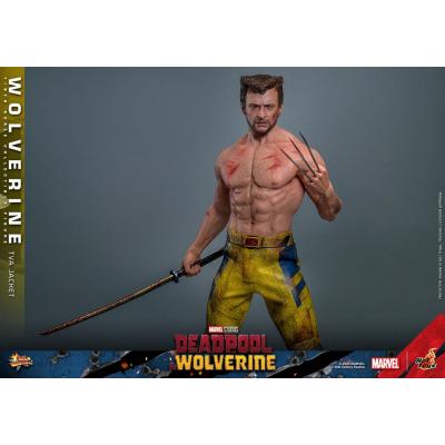 Deadpool & Wolverine Movie Masterpiece Figura 1/6 Wolverine (TVA Jacket Version) 31 cm