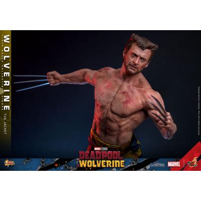 Deadpool & Wolverine Movie Masterpiece Figura 1/6 Wolverine (TVA Jacket Version) 31 cm