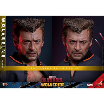 Deadpool & Wolverine Movie Masterpiece Figura 1/6 Wolverine (TVA Jacket Version) 31 cm