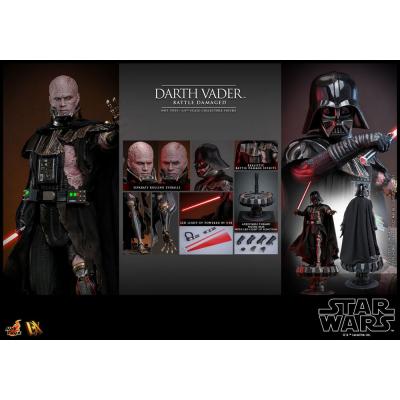 Star Wars Figura 1/6 Darth Vader (Battle Damaged) 35 cm