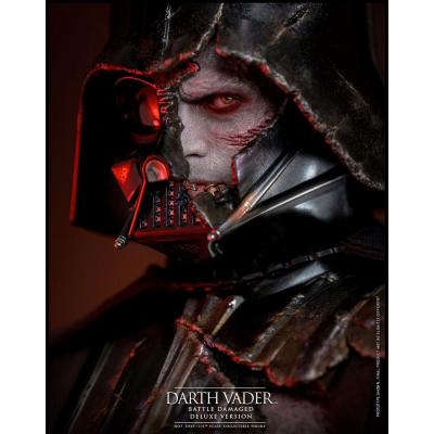Star Wars Figura 1/6 Darth Vader (Battle Damaged) Deluxe Version 35 cm