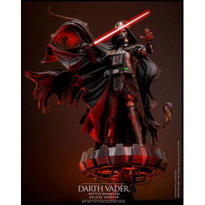 Star Wars Figura 1/6 Darth Vader (Battle Damaged) Deluxe Version 35 cm