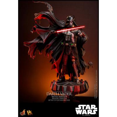Star Wars Figura 1/6 Darth Vader (Battle Damaged) Deluxe Version 35 cm