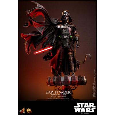 Star Wars Figura 1/6 Darth Vader (Battle Damaged) Deluxe Version 35 cm