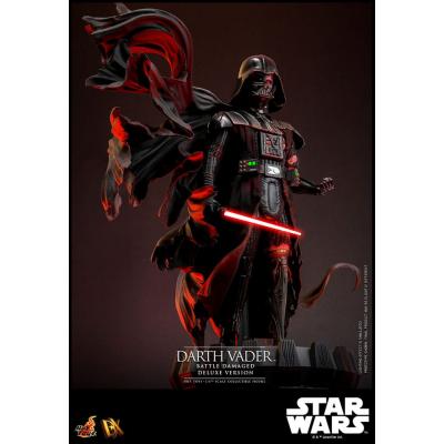 Star Wars Figura 1/6 Darth Vader (Battle Damaged) Deluxe Version 35 cm