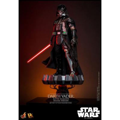 Star Wars Figura 1/6 Darth Vader (Battle Damaged) Deluxe Version 35 cm