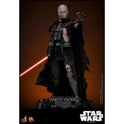 Star Wars Figura 1/6 Darth Vader (Battle Damaged) Deluxe Version 35 cm
