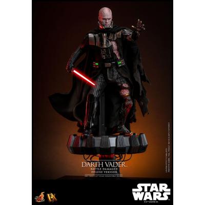 Star Wars Figura 1/6 Darth Vader (Battle Damaged) Deluxe Version 35 cm