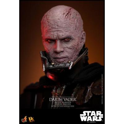 Star Wars Figura 1/6 Darth Vader (Battle Damaged) Deluxe Version 35 cm