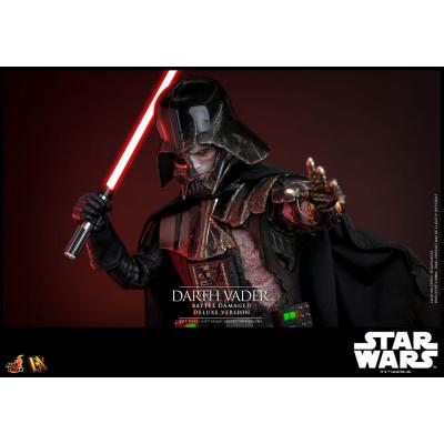 Star Wars Figura 1/6 Darth Vader (Battle Damaged) Deluxe Version 35 cm