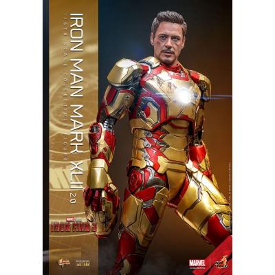 Iron Man 3 Figura Movie Masterpiece Diecast 1/6 Iron Man Mark XLII (2.0) 32 cm