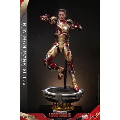 Iron Man 3 Figura Movie Masterpiece Diecast 1/6 Iron Man Mark XLII (2.0) 32 cm