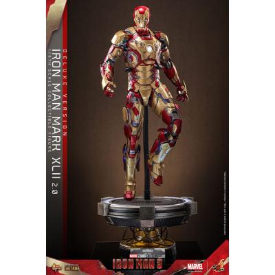 Iron Man 3 Figura Movie Masterpiece Diecast 1/6 Iron Man Mark XLII (2.0) Deluxe 32 cm