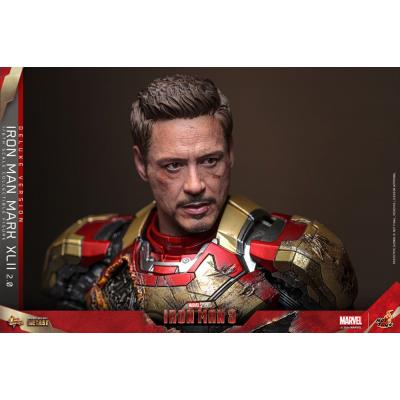 Iron Man 3 Figura Movie Masterpiece Diecast 1/6 Iron Man Mark XLII (2.0) Deluxe 32 cm