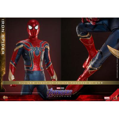 Vengadores: Endgame Movie Masterpiece Figura 1/6 Iron Spider 28 cm
