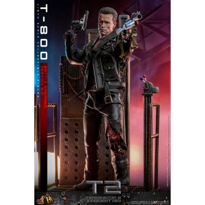 Terminator 2 Figura 1/6 Movie Masterpiece T-800 Battle Damaged Version 2.0 32 cm