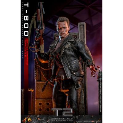 Terminator 2 Figura 1/6 Movie Masterpiece T-800 Battle Damaged Version 2.0 32 cm
