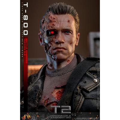 Terminator 2 Figura 1/6 Movie Masterpiece T-800 Battle Damaged Version 2.0 32 cm