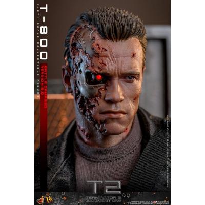 Terminator 2 Figura 1/6 Movie Masterpiece T-800 Battle Damaged Version 2.0 32 cm