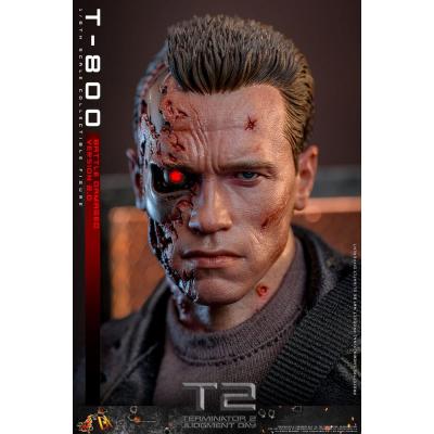Terminator 2 Figura 1/6 Movie Masterpiece T-800 Battle Damaged Version 2.0 32 cm