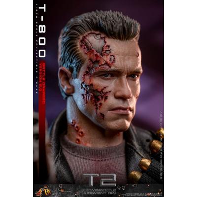 Terminator 2 Figura 1/6 Movie Masterpiece T-800 Battle Damaged Version 2.0 32 cm