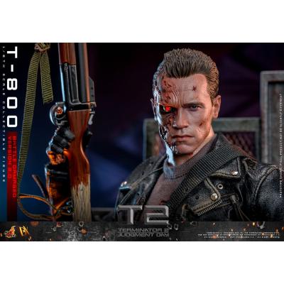 Terminator 2 Figura 1/6 Movie Masterpiece T-800 Battle Damaged Version 2.0 32 cm