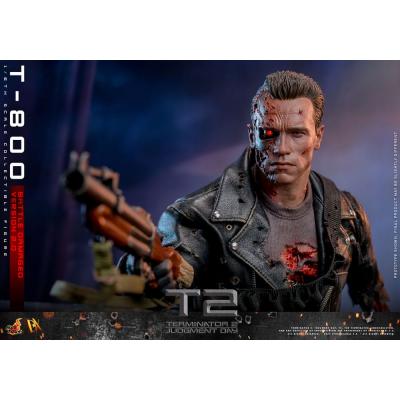 Terminator 2 Figura 1/6 Movie Masterpiece T-800 Battle Damaged Version 2.0 32 cm