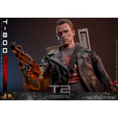 Terminator 2 Figura 1/6 Movie Masterpiece T-800 Battle Damaged Version 2.0 32 cm