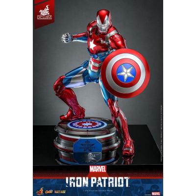 Marvel Figura Diecast Comic Masterpiece 1/6 Iron Patriot Hot Toys Exclusive 32 cm