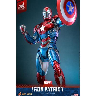 Marvel Figura Diecast Comic Masterpiece 1/6 Iron Patriot Hot Toys Exclusive 32 cm
