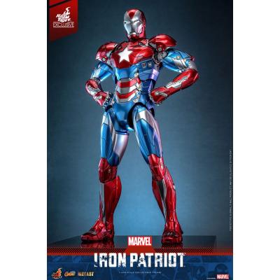 Marvel Figura Diecast Comic Masterpiece 1/6 Iron Patriot Hot Toys Exclusive 32 cm