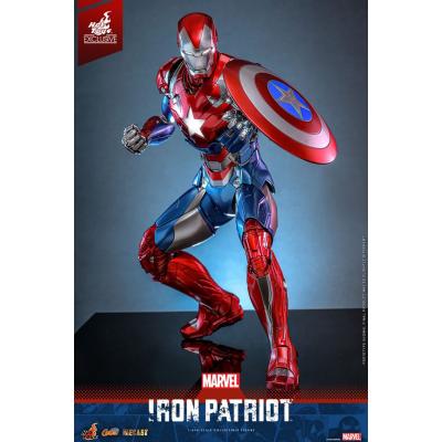 Marvel Figura Diecast Comic Masterpiece 1/6 Iron Patriot Hot Toys Exclusive 32 cm