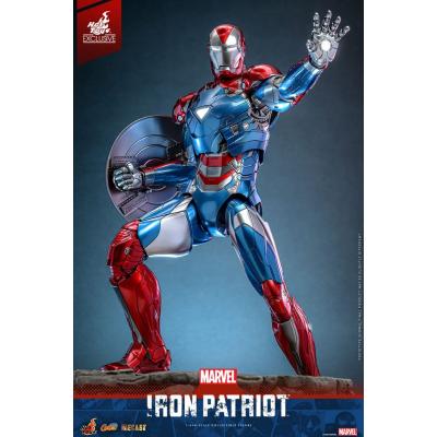 Marvel Figura Diecast Comic Masterpiece 1/6 Iron Patriot Hot Toys Exclusive 32 cm