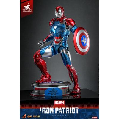 Marvel Figura Diecast Comic Masterpiece 1/6 Iron Patriot Hot Toys Exclusive 32 cm