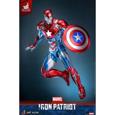 Marvel Figura Diecast Comic Masterpiece 1/6 Iron Patriot Hot Toys Exclusive 32 cm