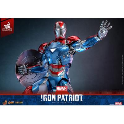 Marvel Figura Diecast Comic Masterpiece 1/6 Iron Patriot Hot Toys Exclusive 32 cm