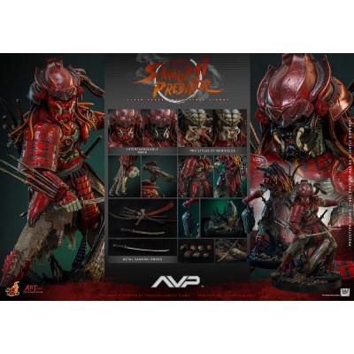 Alien vs. Predator Figura Artist Collection 1/6 Akaoni Samurai Predator 35 cm