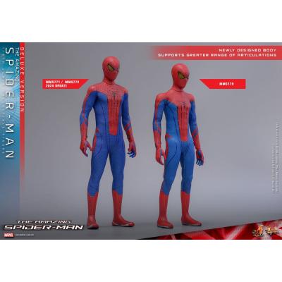 The Amazing Spider-Man Figura Movie Masterpiece 1/6 Spider-Man (Deluxe Version) 30 cm