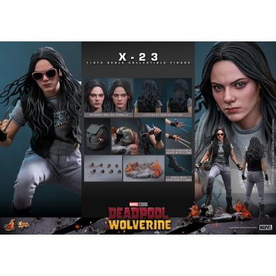 Deadpool & Wolverine Movie Masterpiece Figura 1/6 X-23 27 cm