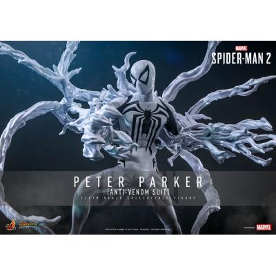 Spider-Man 2 Figura Video Game Masterpiece 1/6 Peter Parker (Anti-Venom Suit) 30 cm