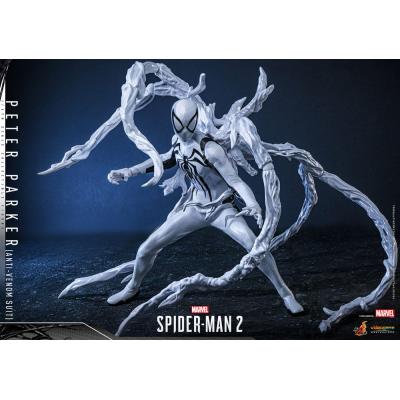Spider-Man 2 Figura Video Game Masterpiece 1/6 Peter Parker (Anti-Venom Suit) 30 cm