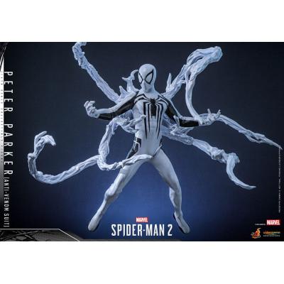 Spider-Man 2 Figura Video Game Masterpiece 1/6 Peter Parker (Anti-Venom Suit) 30 cm