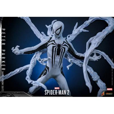 Spider-Man 2 Figura Video Game Masterpiece 1/6 Peter Parker (Anti-Venom Suit) 30 cm